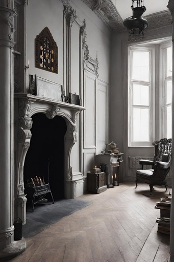 Miroir gothique